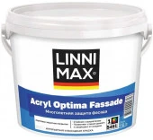 Краска для наружных работ LINNIMAX Acryl Optima Fassade B1 2,5 л - КОЛОРЛОН ВТД Новосибирск
