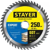 Диск пильный STAYER по дереву, 250х32 мм 3682-250-32-60_z01 - КОЛОРЛОН ВТД Новосибирск