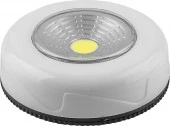 23373 FN1204 1LED 2W светильник-кнопка 69*25мм, белый - КОЛОРЛОН ВТД Новосибирск