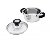 Sr0130  Кастрюля с крышкой Servitta mini 600 мл. - КОЛОРЛОН ВТД Новосибирск