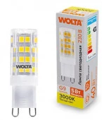 5W Лампа LED  WOLTA WSTD-JCD-5W3KG9-C КАПСУЛА JCD 5Вт 460лм 3000K G9 - КОЛОРЛОН ВТД Новосибирск