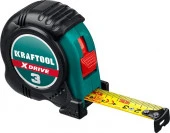 KRAFTOOL NYLON 3м / 19мм рулетка с ударостойким обрезиненным корпусом 34122-03-19_z02 - КОЛОРЛОН ВТД Новосибирск