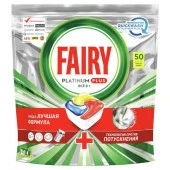 FAIRY Platinum Plus All in 1 Ср-во д/мытья посуды в капсулах д/авт посудомоечных машин Лимон 50шт - КОЛОРЛОН ВТД Новосибирск