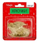 Крючки 200 штук в наборе, размером 3,5 см / 1,9х10,5х12,5см арт.92281 - КОЛОРЛОН ВТД Новосибирск
