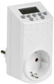 iEK Розетка с таймером РТЭ-1, недельная электр. 1800W/8A 230V IP20 - КОЛОРЛОН ВТД Новосибирск