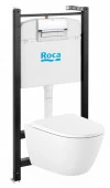 ПЭК  ROCA ONA ZRU9310392 гор. вып. (инсталл. + унитаз подвес. Rim + сиденье + клавиша) - КОЛОРЛОН ВТД Новосибирск