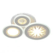 ***Escada 10232/3 LED*72W+18W White BL Люстра - КОЛОРЛОН ВТД Новосибирск