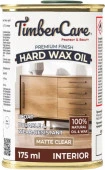 Масло с твердым воском TimberCare 350051 Hard Wax Oil (цвет: прозрачный матовый), банка 0,175л - КОЛОРЛОН ВТД Новосибирск