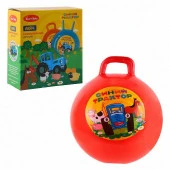 JB0207094  Мяч прыгун Синий трактор гиря, 45 см, цвет красный (инд. коробка) - КОЛОРЛОН ВТД Новосибирск