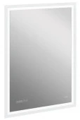 ***Зеркало ED 080 design pro 60x85 с подсветкой часы с антизапотеванием прямоугольное Cersanit - КОЛОРЛОН ВТД Новосибирск
