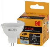 Лампочка LED MR16-11W-840-GU5.3 GU5.3 11Вт софит нейтральный белый - КОЛОРЛОН ВТД Новосибирск