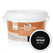 ЭКСПЕРТ Эмаль универсальная акриловая матовая Черный RAL 9005 (2,5кг) - КОЛОРЛОН ВТД Новосибирск