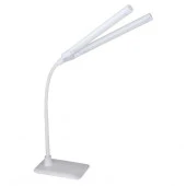 ***Camelion KD-794  C01 белый  LED (Свет-к настол10 Вт, 2 плафона, 230В, сенс.вкл-е, 4 ур.ярк,4000К) - КОЛОРЛОН ВТД Новосибирск