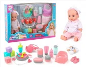 IT108543 Набор Girl's Club "Маленькая мама":пупс 30 см(пьет,пис,закр.глазки),аксес,в/к 50*35*10 см - КОЛОРЛОН ВТД Новосибирск