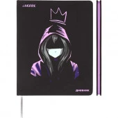 Дневник 1-11кл. deVENTE тв.обл. "I'm queen" 2020574 кож.зам.,сиренев.срез,бел.бум.,шелкогр. - КОЛОРЛОН ВТД Новосибирск