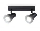 Светильник накладной TA13117/2 BK/WH черный/белый GU10/2 max 12W 350*85*150 - КОЛОРЛОН ВТД Новосибирск
