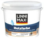 Краска для деревянных фасадов LINNIMAX Holzfarbe B1 9 л - КОЛОРЛОН ВТД Новосибирск