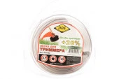 Корд триммерный в блистере DDE "Hard line" (круг армированный) 2,7 мм х 15 м, серый/красный - КОЛОРЛОН ВТД Новосибирск