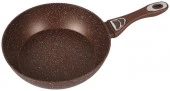 Сковорода 24 см BK-7882 глубокая DARK CHOCOLATE (8) - КОЛОРЛОН ВТД Новосибирск