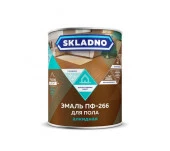 Эмаль ПФ-266 SKLADNO золотисто-коричневая 2,6кг/6/ - КОЛОРЛОН ВТД Новосибирск