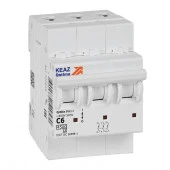 KEAZ 3P C  6А 4.5кА Автомат OptiDin BM63 326810 - КОЛОРЛОН ВТД Новосибирск