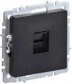 IEK BRITE Розетка ПК Cat5e черный - КОЛОРЛОН ВТД Новосибирск