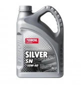 Масло моторное  TEBOIL Silver SN 10W-40,4л п/с - КОЛОРЛОН ВТД Новосибирск