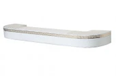 300 карниз ДНК Лабиринт 3 БЕЛЫЙ/золото в инд.уп. - КОЛОРЛОН ВТД Новосибирск