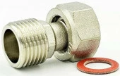 ***Полусгон с накидной гайкой и наружной резьбой 1х3/4 ZSr.165.060605 TIM - КОЛОРЛОН ВТД Новосибирск