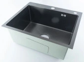 FSC6050Q Мойка для кухни Fmark  (Графит) - КОЛОРЛОН ВТД Новосибирск