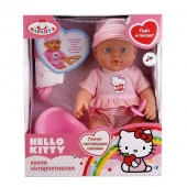 182330  ПУПС "КАРАПУЗ" HELLO KITTY 30СМ, 4 ФУНКЦИИ, ПЬЕТ, ПИСАЕТ, ПЛАЧЕТ НАСТОЯЩ. СЛЕЗАМИ В КОР. в к - КОЛОРЛОН ВТД Новосибирск