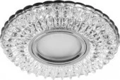 29470 Feron CD937 15LED*2835 SMD 4000K, MR16 G5.3, прозрачный хром Светильник точечный - КОЛОРЛОН ВТД Новосибирск