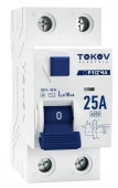 TOKOV УЗО 1P+N 25А AC 30мА 6кА - КОЛОРЛОН ВТД Новосибирск