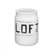 LOFT Стакан для зубных щеток настольный, керамика, LOFT FOR-LT042 - КОЛОРЛОН ВТД Новосибирск
