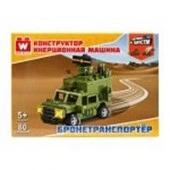 40455 Вайс Блок. Конструктор инерционный бронетранспортёр. TM Wise Block - КОЛОРЛОН ВТД Новосибирск