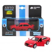 JB1200131ТМ "Автопанорама"  Машинка металл. 1:46 BMW 760 LI, красный, инерция, откр. двери, в/к 17,5 - КОЛОРЛОН ВТД Новосибирск