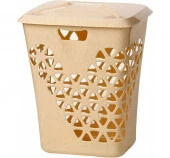 Корзина  д/белья  60л  ВЕНЕЦИЯ Беж.мрамор (6) М2606 234563 - КОЛОРЛОН ВТД Новосибирск