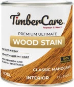 Масло TimberCare WS 350014 (цвет: Классический махагон/ Classic mahogany), банка 0,75л - КОЛОРЛОН ВТД Новосибирск