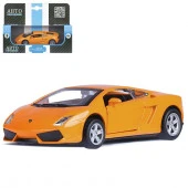 JB1251217 ТМ "Автопанорама" Машинка метал  1:43 Lamborghini Gallardo LP560-4, оранжевый, откр. двери - КОЛОРЛОН ВТД Новосибирск