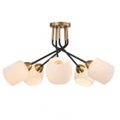 Люстра Escada 2113/5P E27*40W Copper/Black - КОЛОРЛОН ВТД Новосибирск