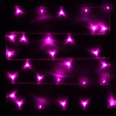 Гирлянда для дома 9,5м,100 ламп LED,Розовый,8 реж,прозр.пров.,с возмож. соединен. 129-024 - КОЛОРЛОН ВТД Новосибирск