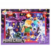 385116 По мотивам Minecraft. Пазлы в коробке 104 детали. 190х141х35 мм. Умные игры  в кор.24шт - КОЛОРЛОН ВТД Новосибирск