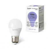 Светодиодная лампа Sweko 42 серия 42LED-G45-10W-230-6500K-E27 - КОЛОРЛОН ВТД Новосибирск
