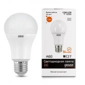 12W Led Gauss 23212 A60 E27 2700-3000K - КОЛОРЛОН ВТД Новосибирск
