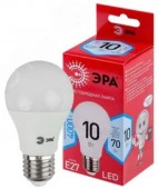 10W ЭРА RED LINE LED A60-10W-840-E27 R Е27 / E27 10 Вт груша нейтральный белый свет - КОЛОРЛОН ВТД Новосибирск