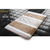 Коврик для ванной комнаты ZALEL SILVER 60*100 1-пр Beige - КОЛОРЛОН ВТД Новосибирск