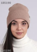 CLEVER 444121вн Шапка женская, *, Св.бежевый - КОЛОРЛОН ВТД Новосибирск
