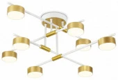 Люстра FL51751/8 WH/GD белый/золото GX53/8 max 12W 720*720*245 - КОЛОРЛОН ВТД Новосибирск
