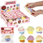 Т25370 1toy Крутой замес Няшка-вкусняшка кекс с посыпкой 5,5см, в пак 12*12см, кол,12 шт в дб - КОЛОРЛОН ВТД Новосибирск