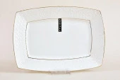 Блюдо прямоугольное 11" снежная королева /з S222728-A ( 28 см ) - КОЛОРЛОН ВТД Новосибирск